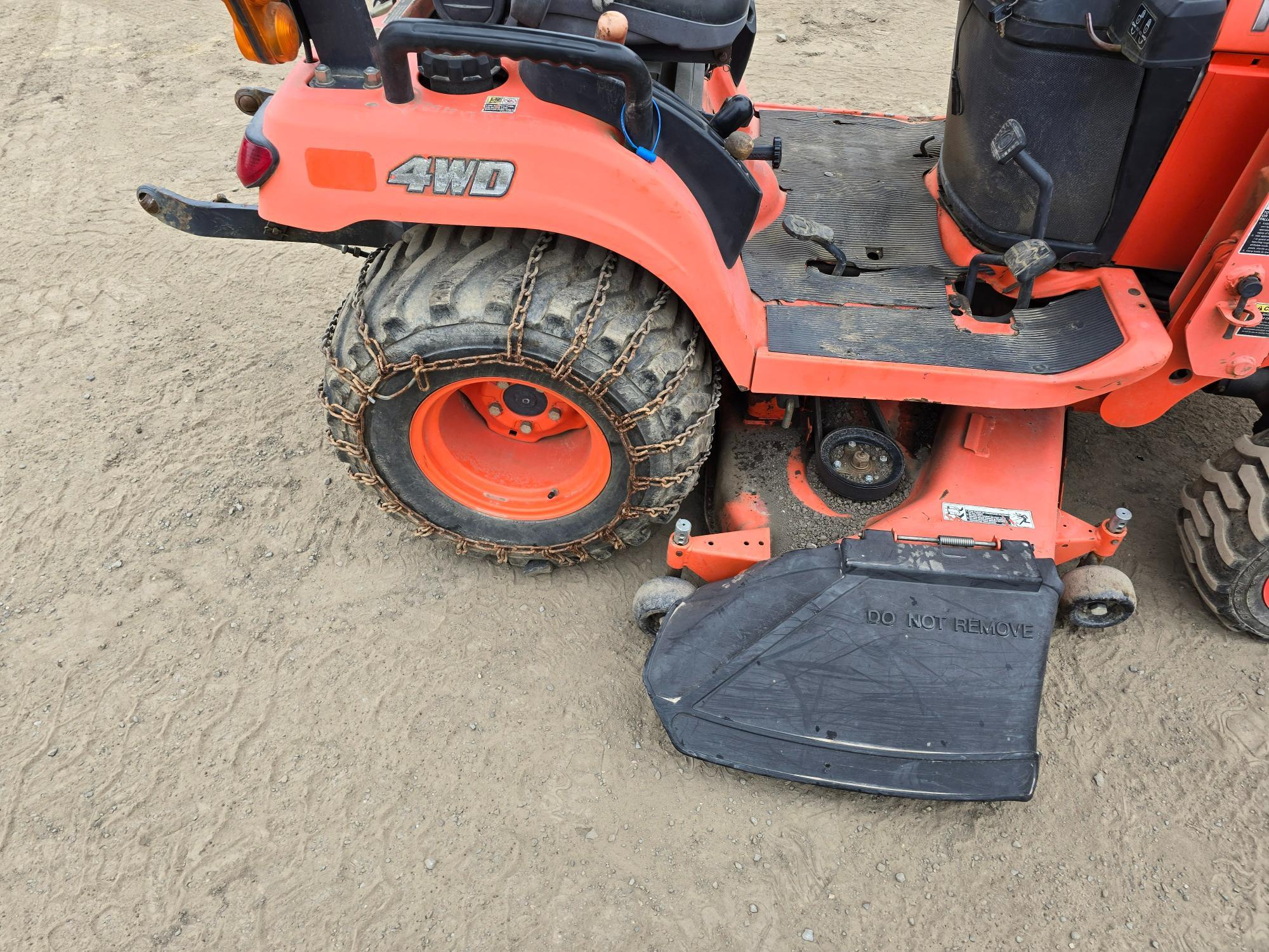 KIUBOTA BX2660TV TRACTOR
