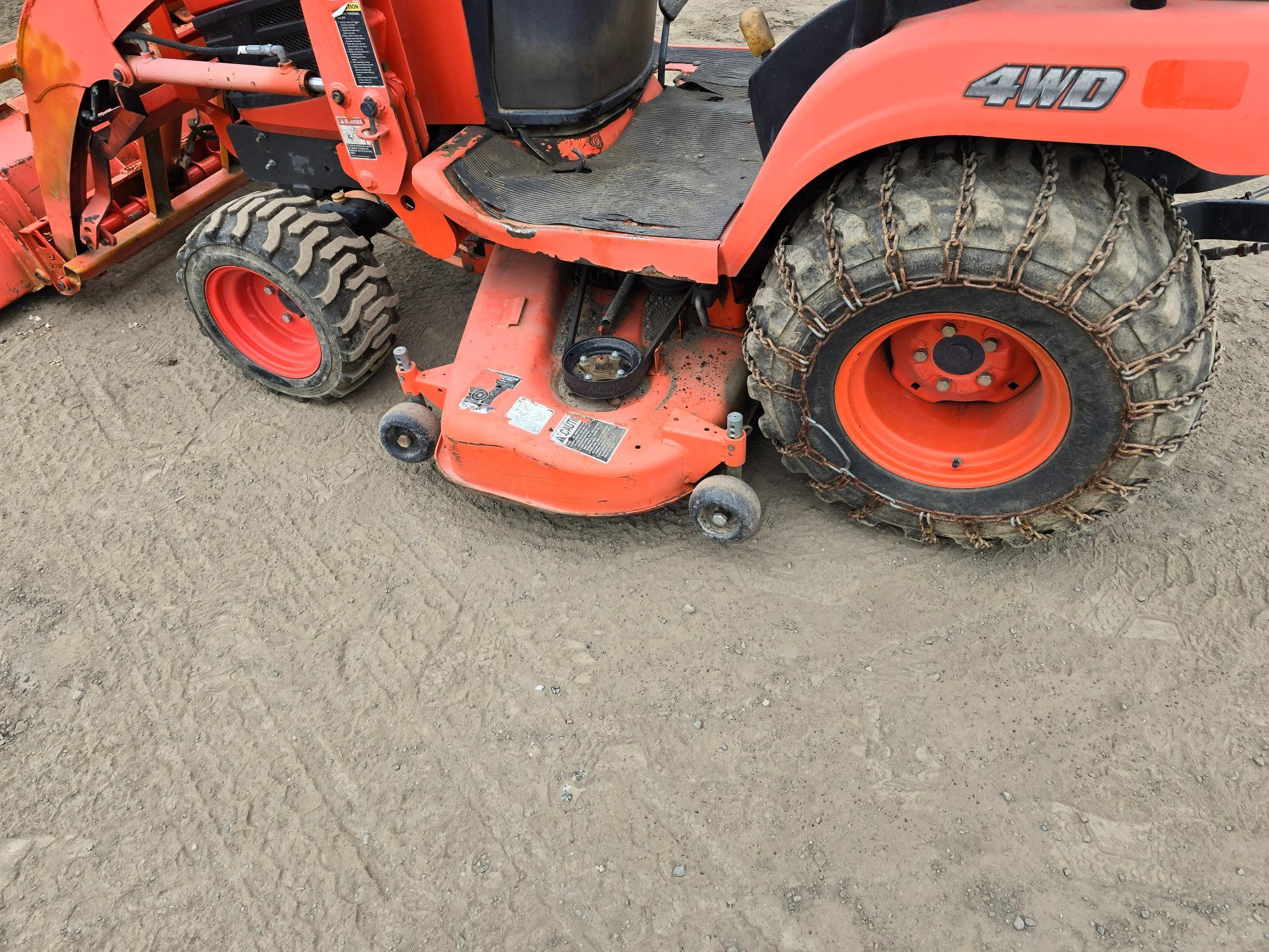 KIUBOTA BX2660TV TRACTOR