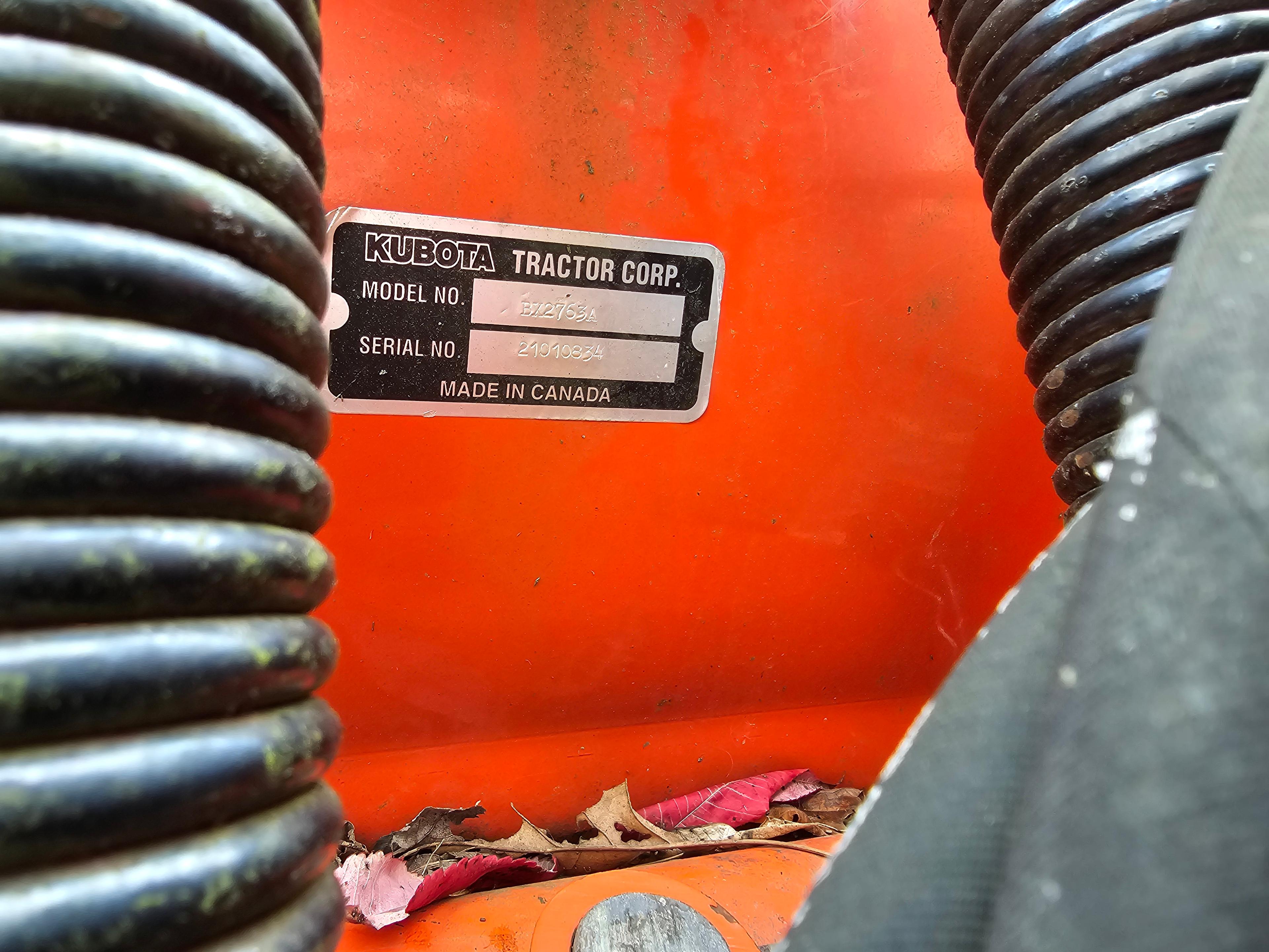 KIUBOTA BX2660TV TRACTOR