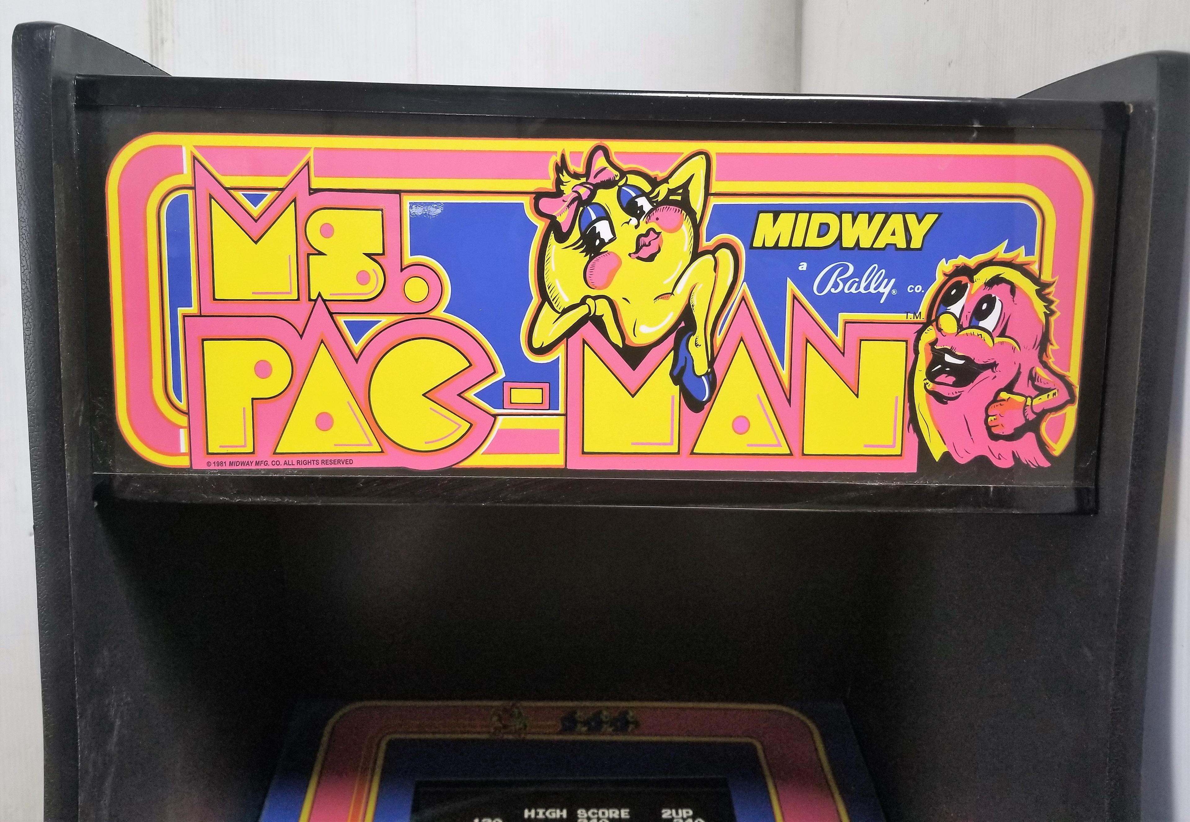 Midway "Ms. Pacman" Arcade Machine