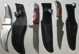 ASSORTED FIXED BLADE KNIVES