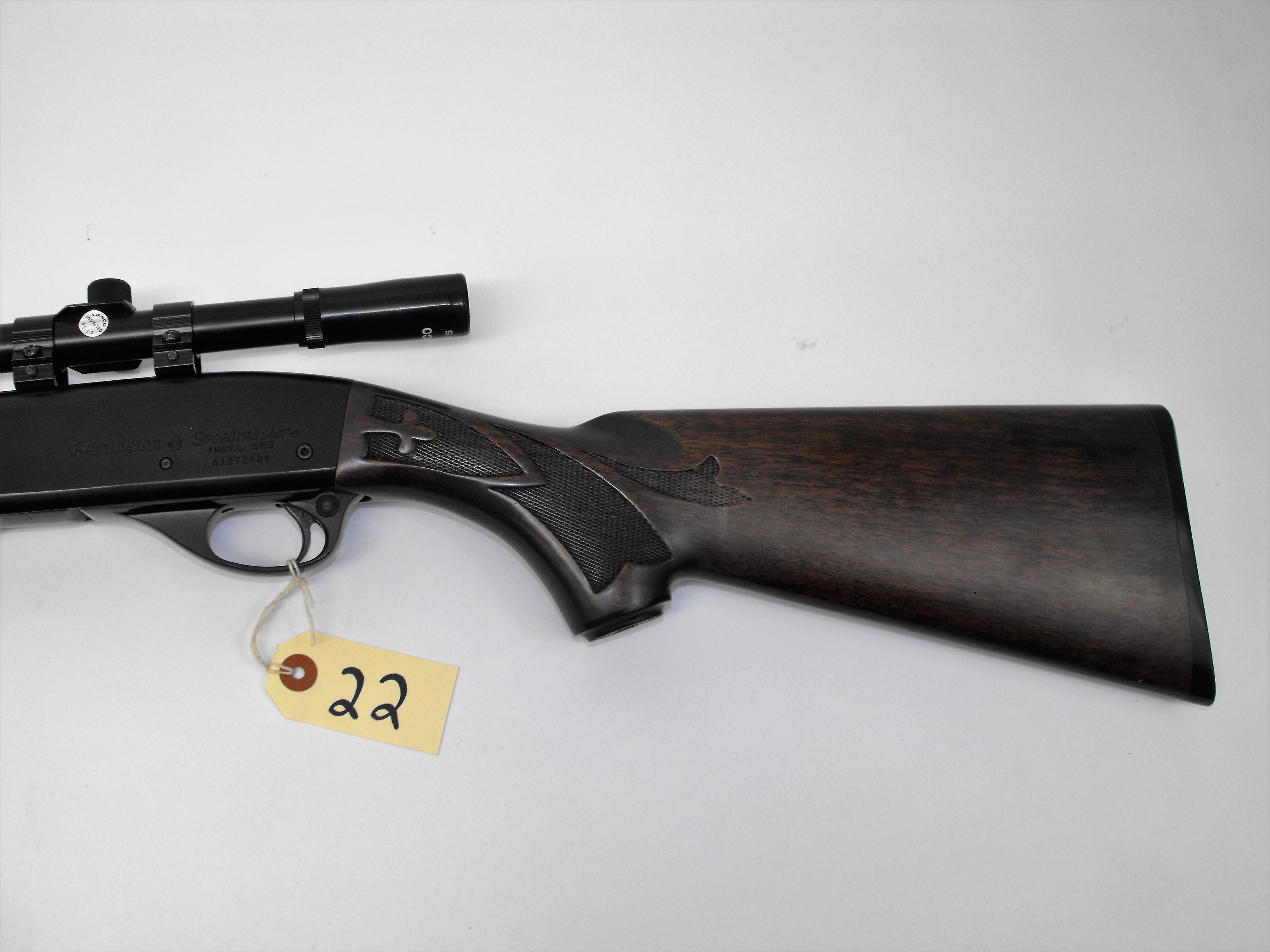 (R) REMINGTON 552 SPEEDMASTER 22 S.L.LR.