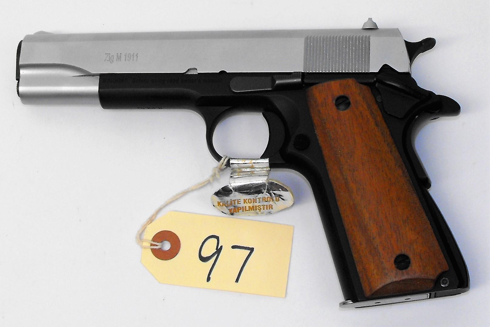 (R) TISAS ZIG M1911 45 ACP PISTOL