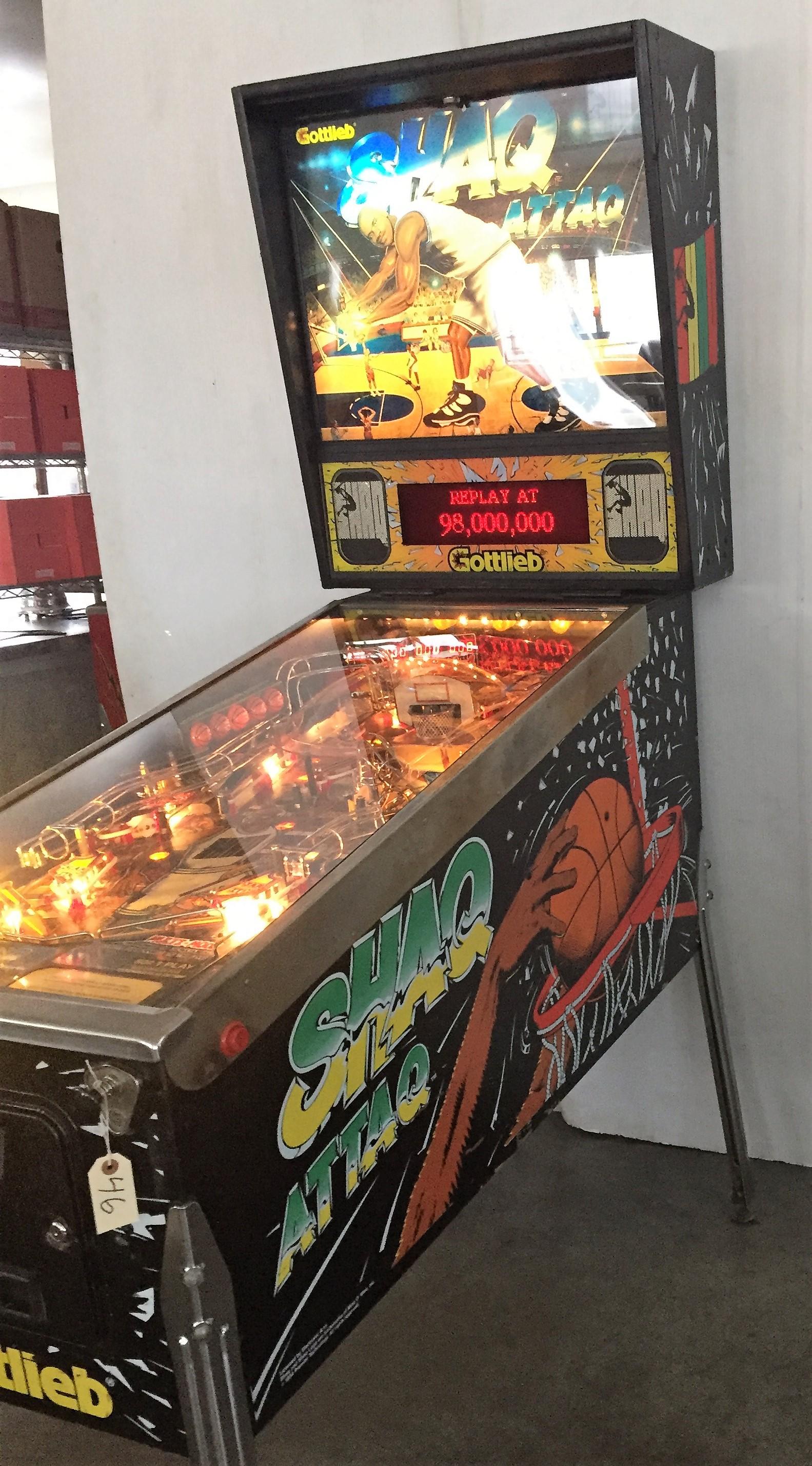 Shaq Attaq Pinball Machine