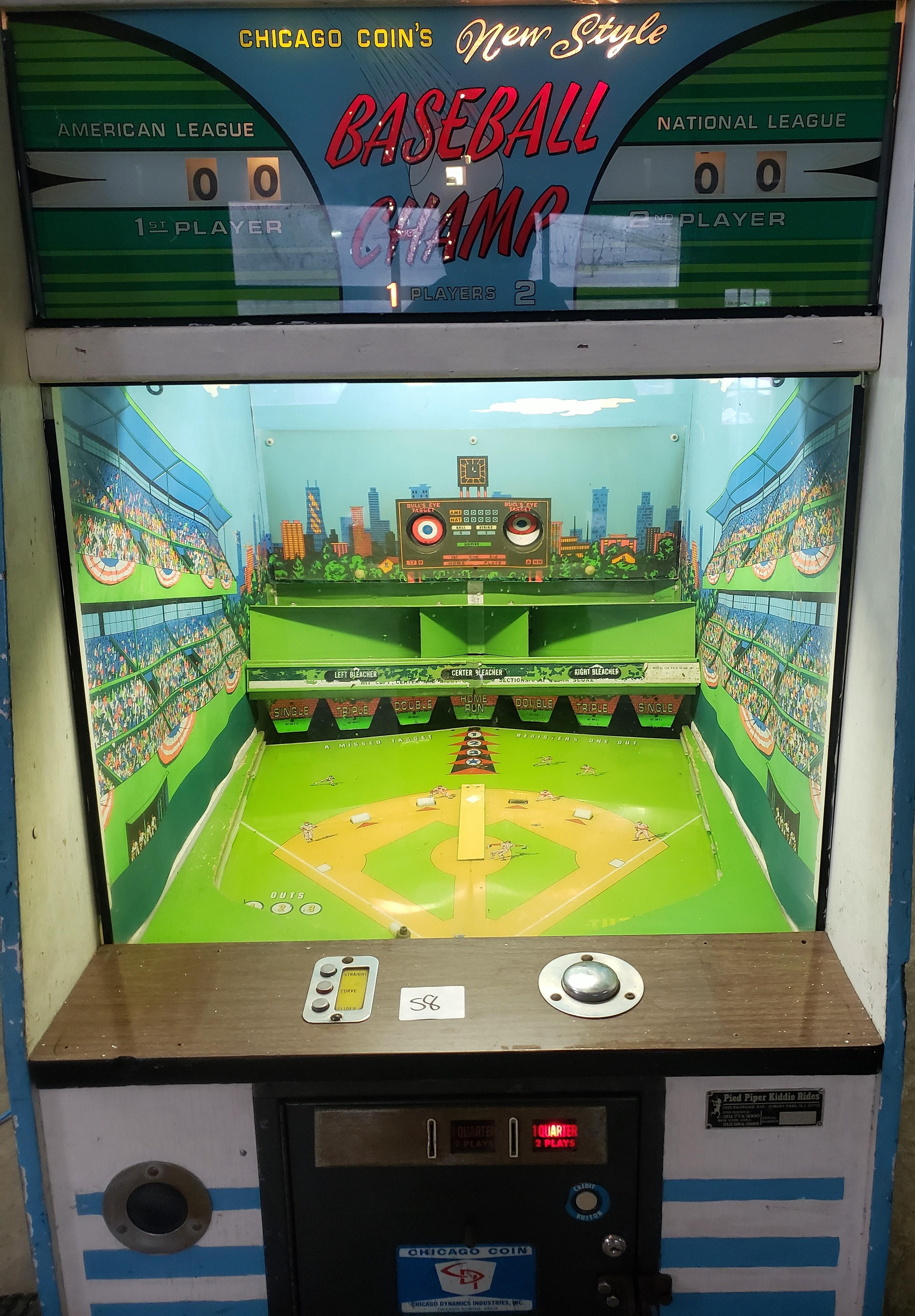 Baseball Champ Arcade Machine