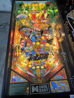 The Simpson's Pinball Machine