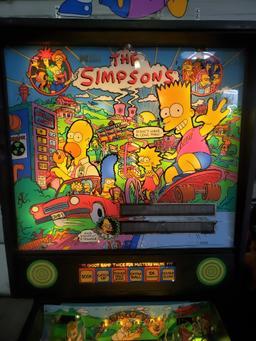 The Simpson's Pinball Machine