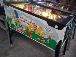 The Simpson's Pinball Machine