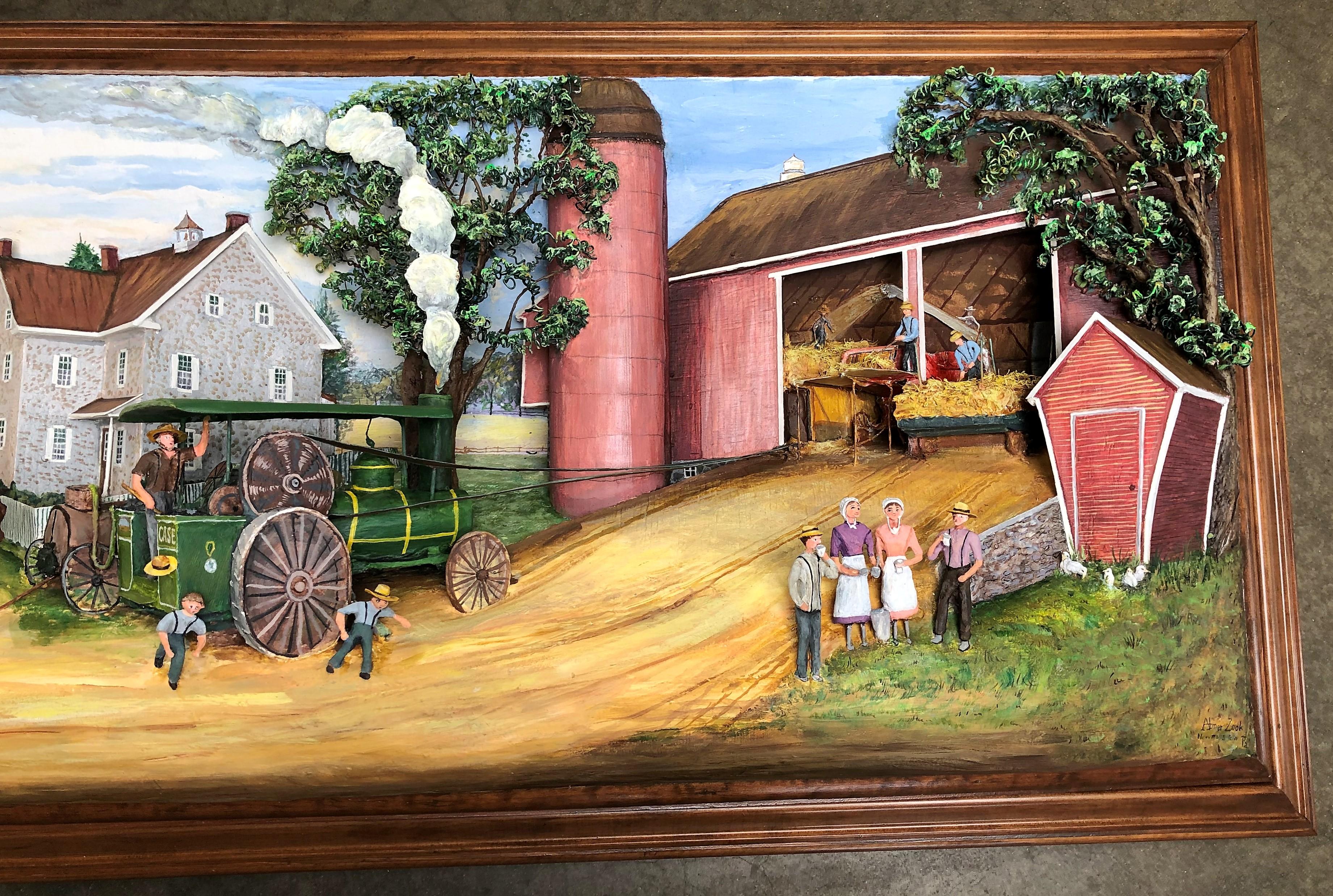 3D Abner Zook Painting