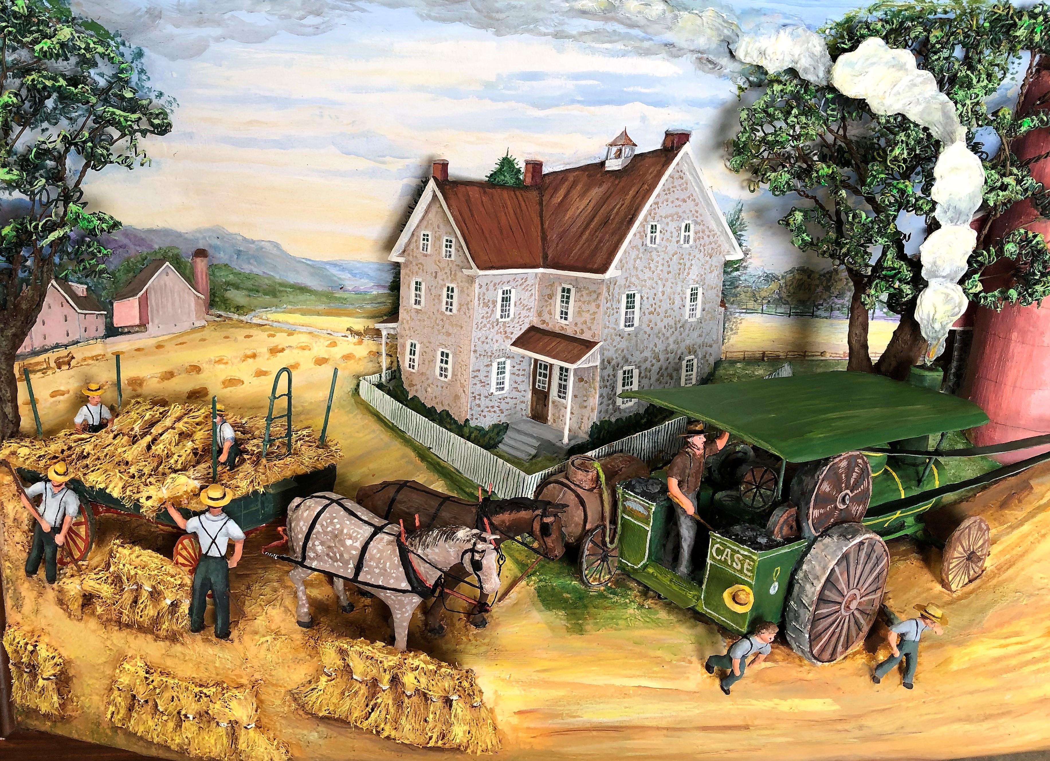 3D Abner Zook Painting