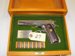 (CR) Colt 1911 45 Auto Commemorative Pistol