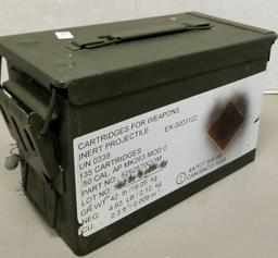 50 Cal BMG Ammunition in Metal Ammo Box