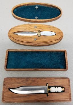 "Loos" Wayne G Hensley Custom Miniature Knives