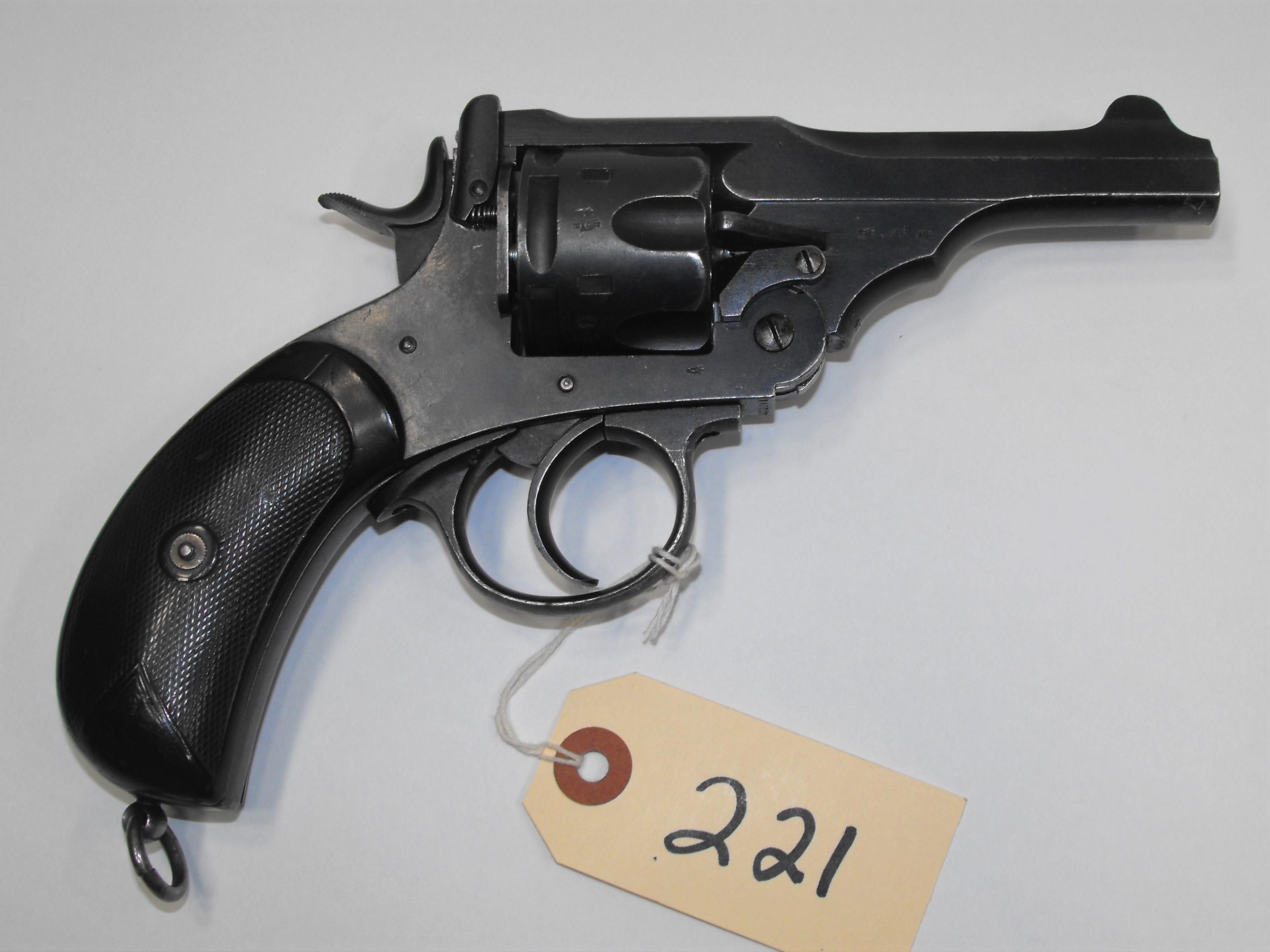 (CR) Webley Mark V 45 Revolver.