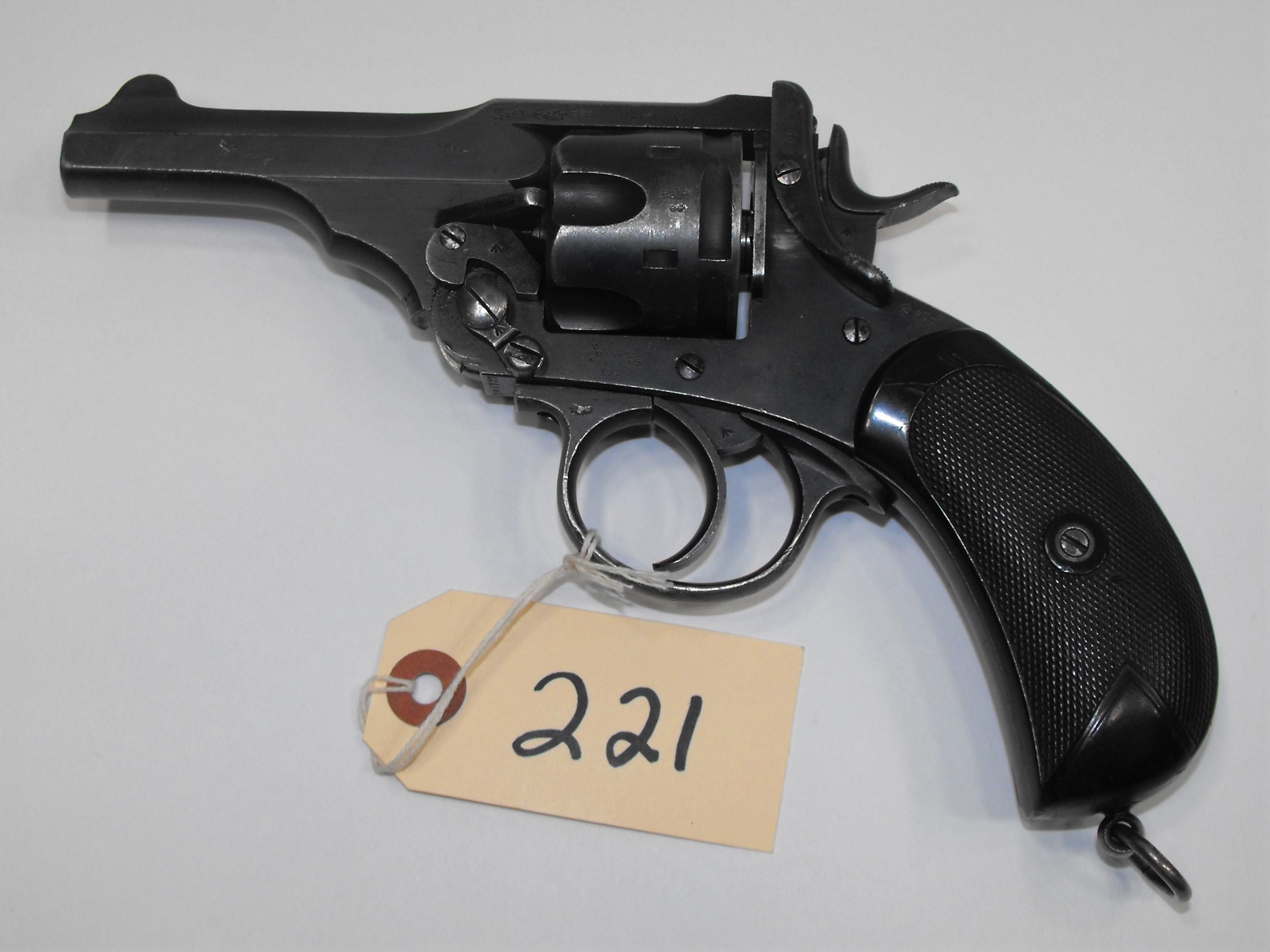 (CR) Webley Mark V 45 Revolver.