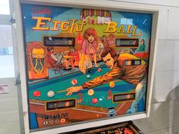 Eight Ball Pinball Machine by Bally