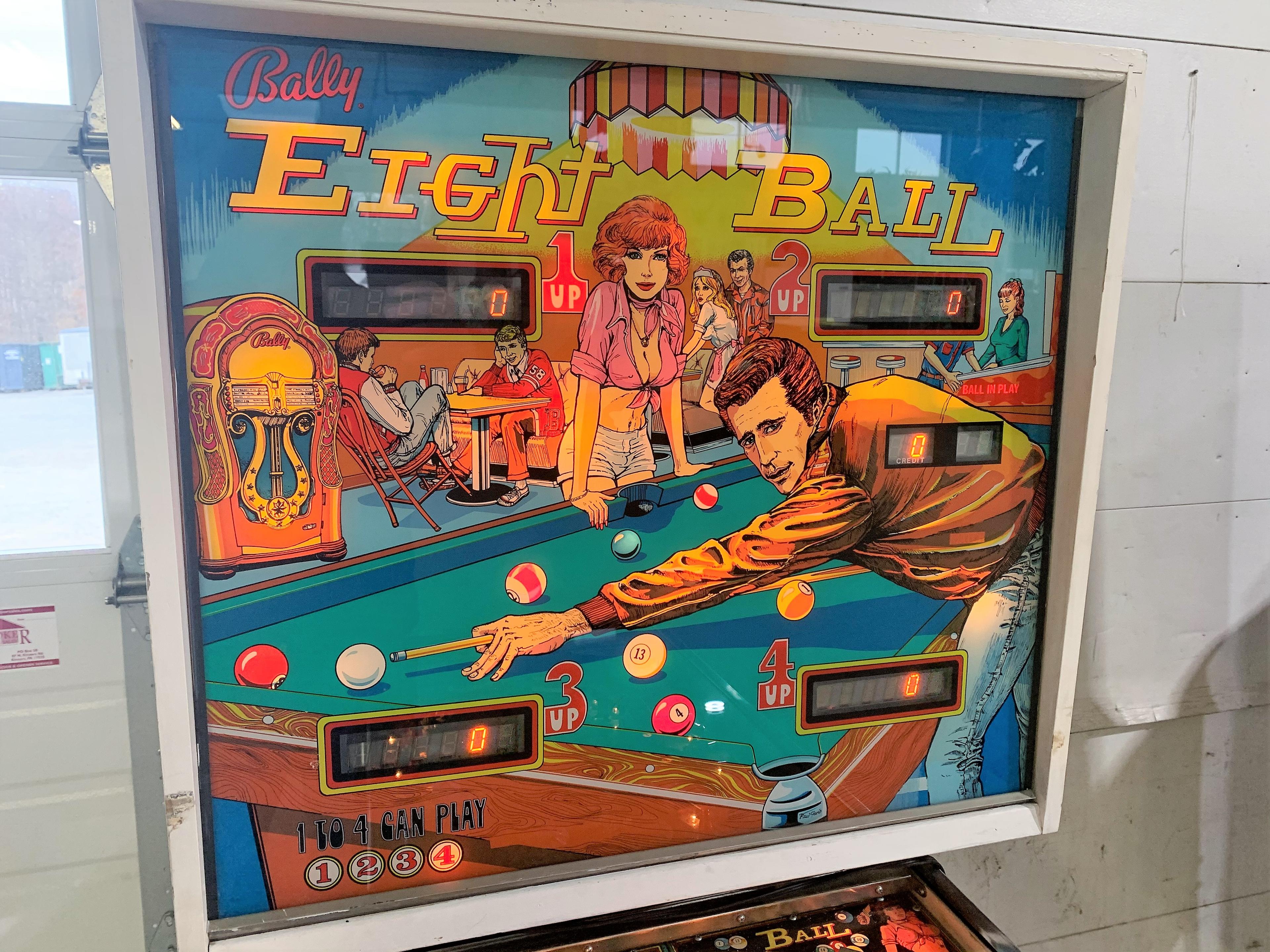 Eight Ball Pinball Machine by Bally