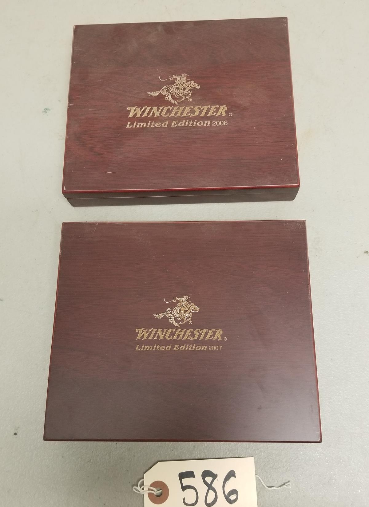 2006 & 2007 Winchester Limited Edition Knife Sets