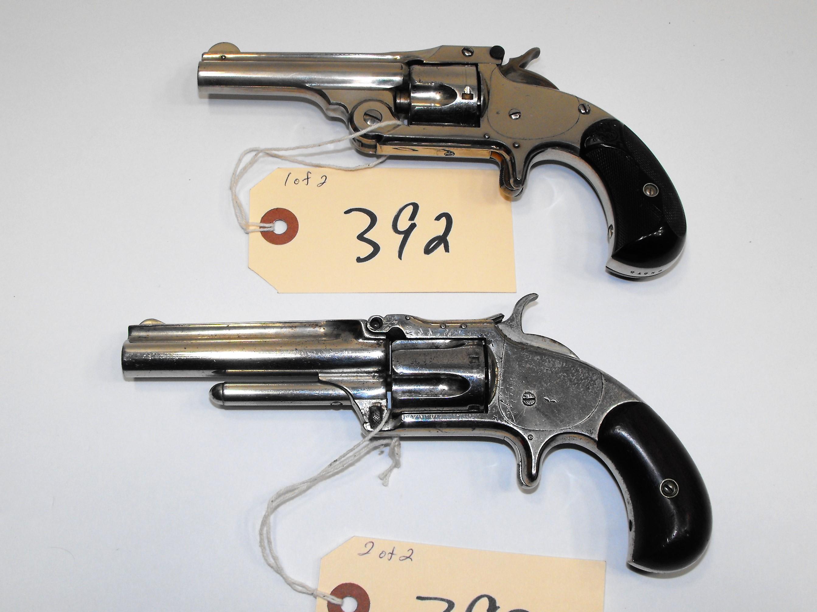 2 - Smith & Wesson 1 1/2 32 Cal Revolvers