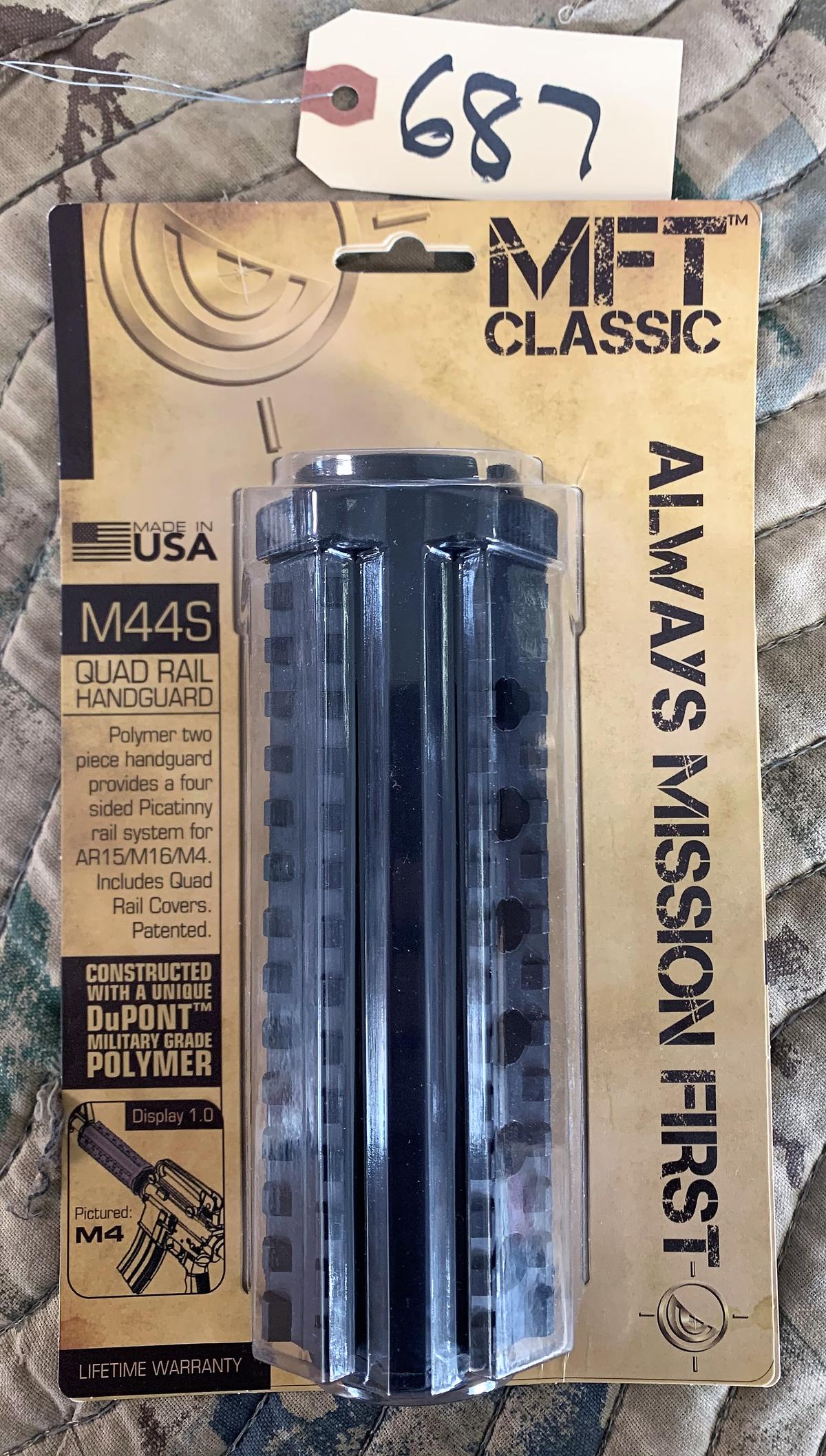 MFT M44S Quad Rail Handgaurd