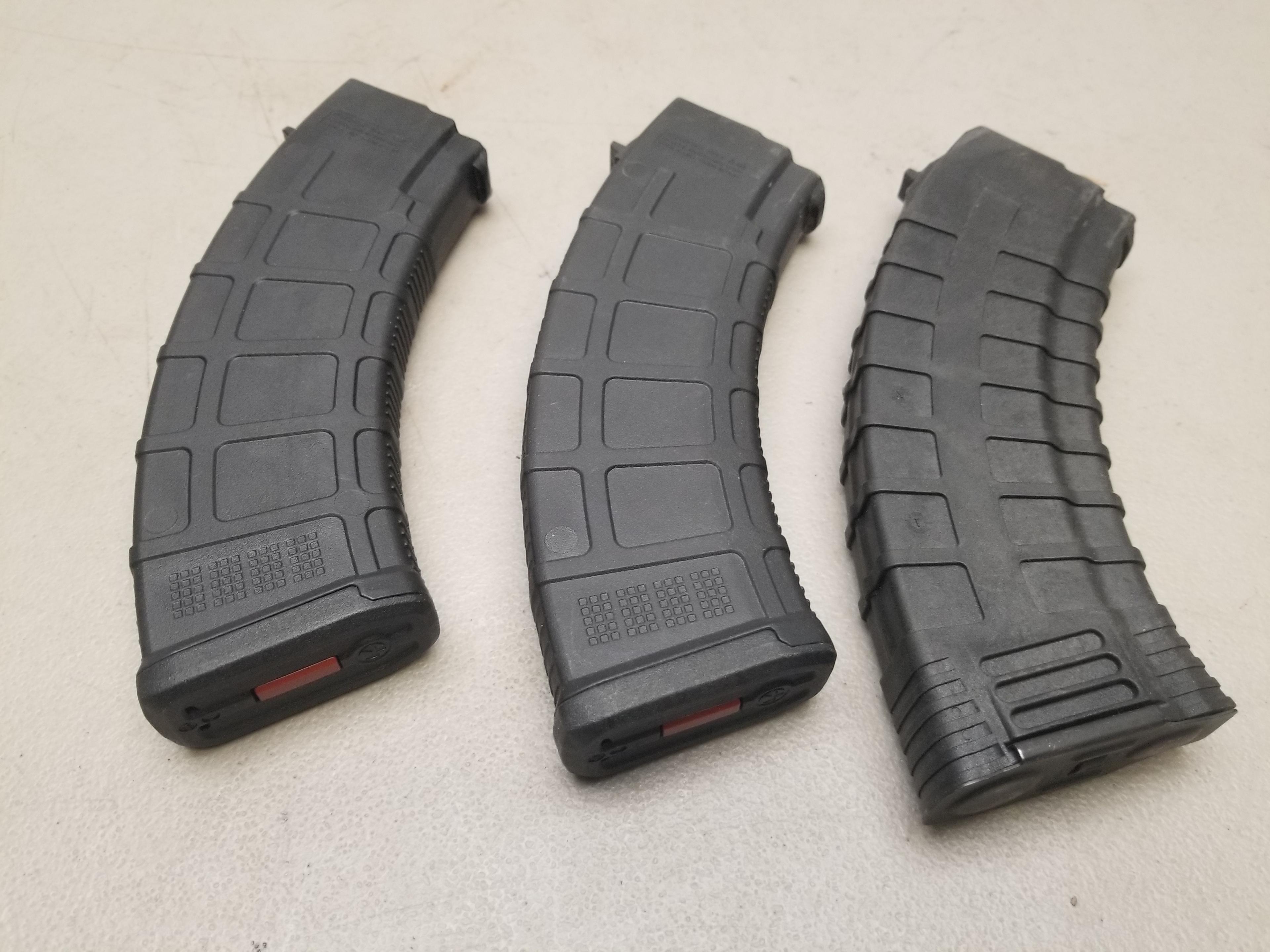 (3) 30 RD Ak-47 Mags