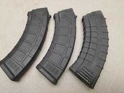 (3) 30 RD Ak-47 Mags