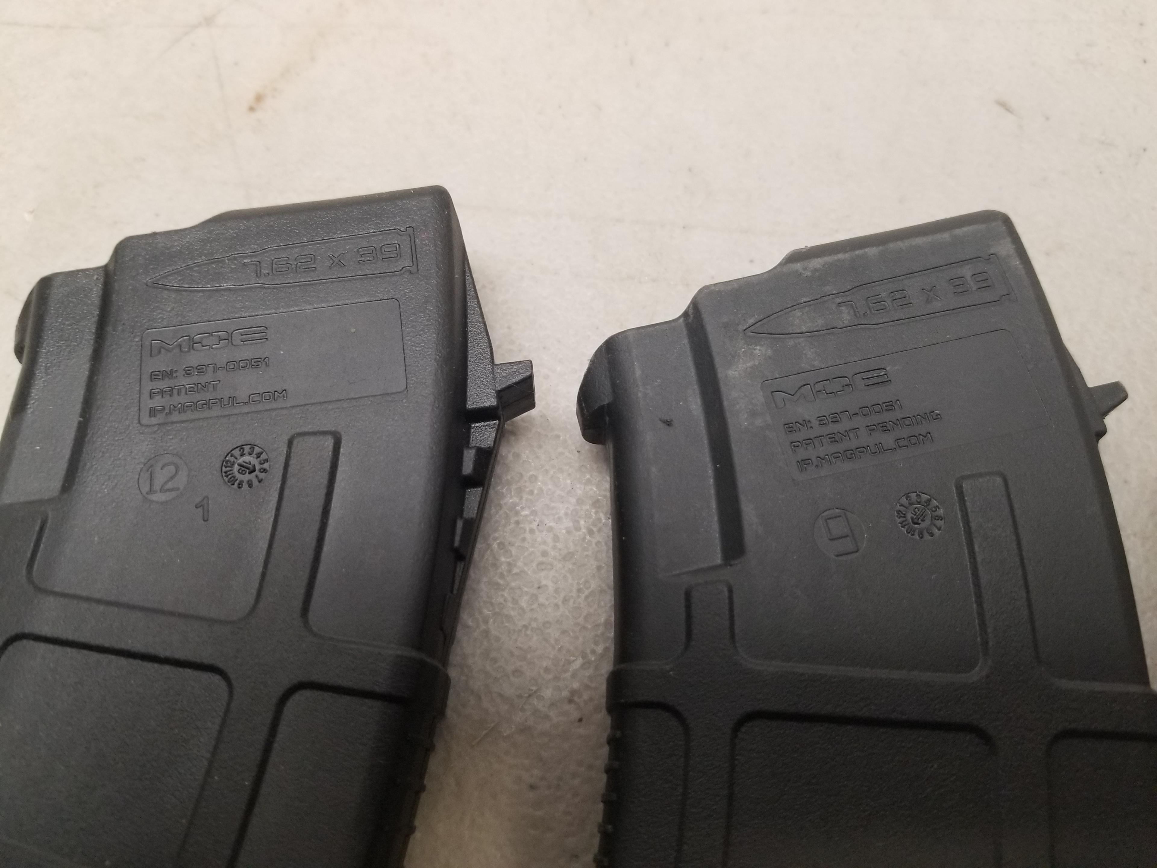 (3) 30 RD Ak-47 Mags