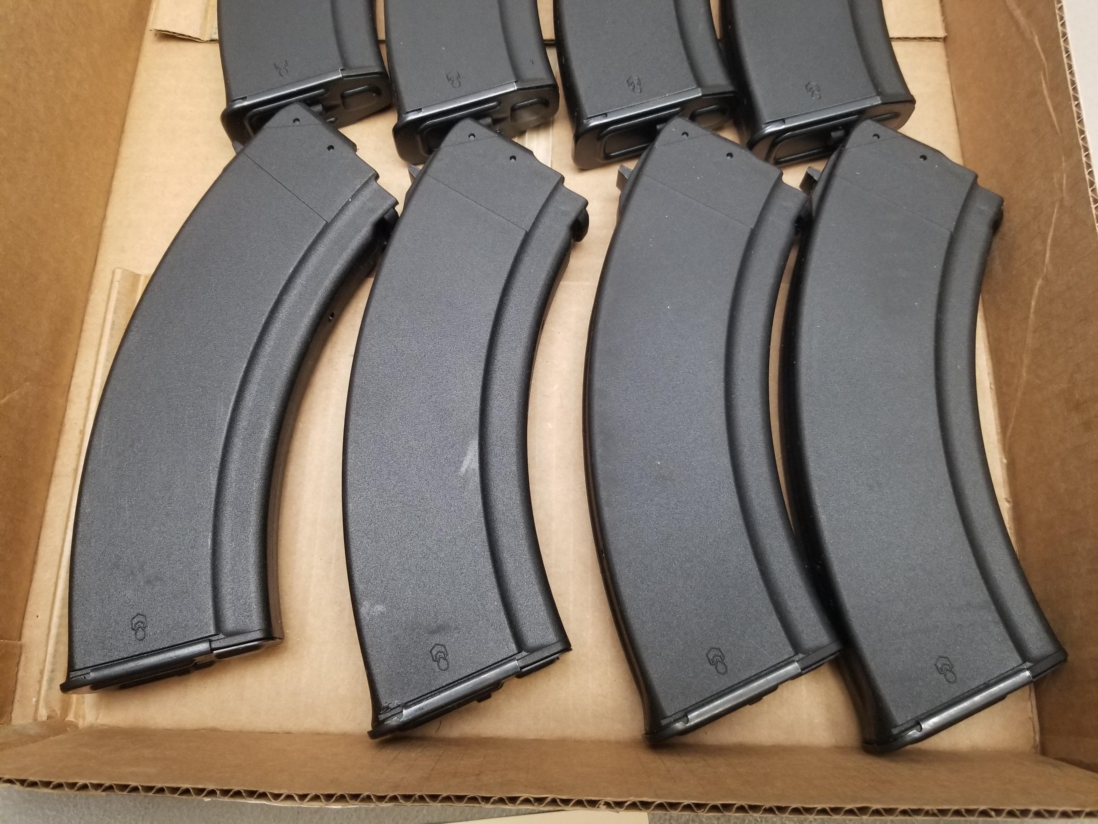 (8) New 7.62X39 30 Round Mags