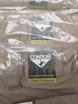 4 Pr New Condor Lightweight Ripstop Tactical Pants