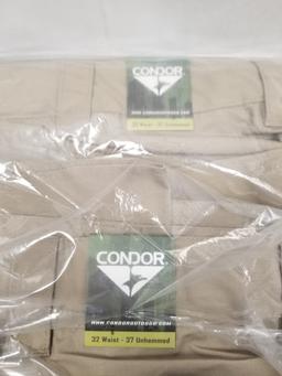 4 Pr New Condor Lightweight Ripstop Tactical Pants