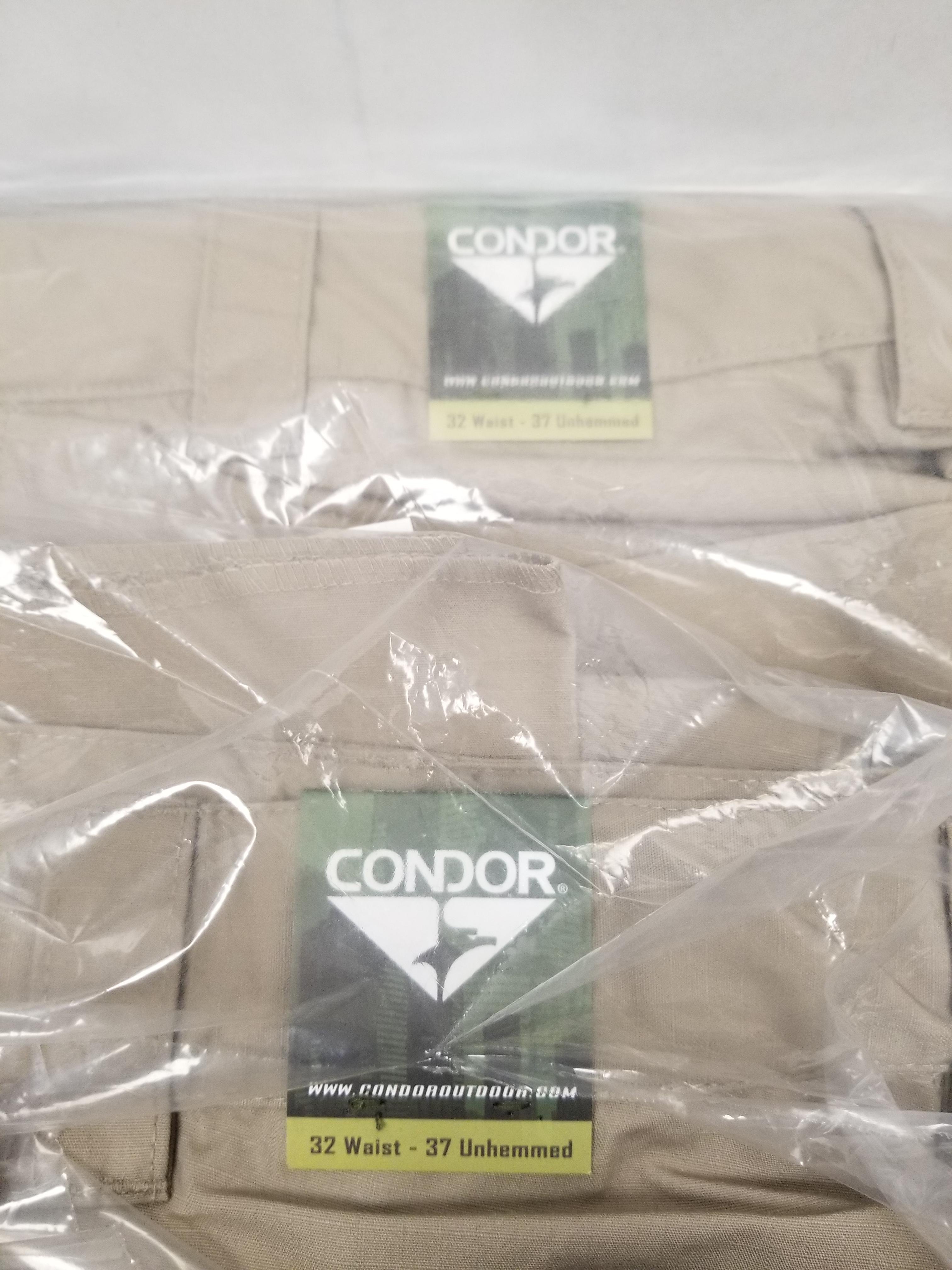 4 Pr New Condor Lightweight Ripstop Tactical Pants