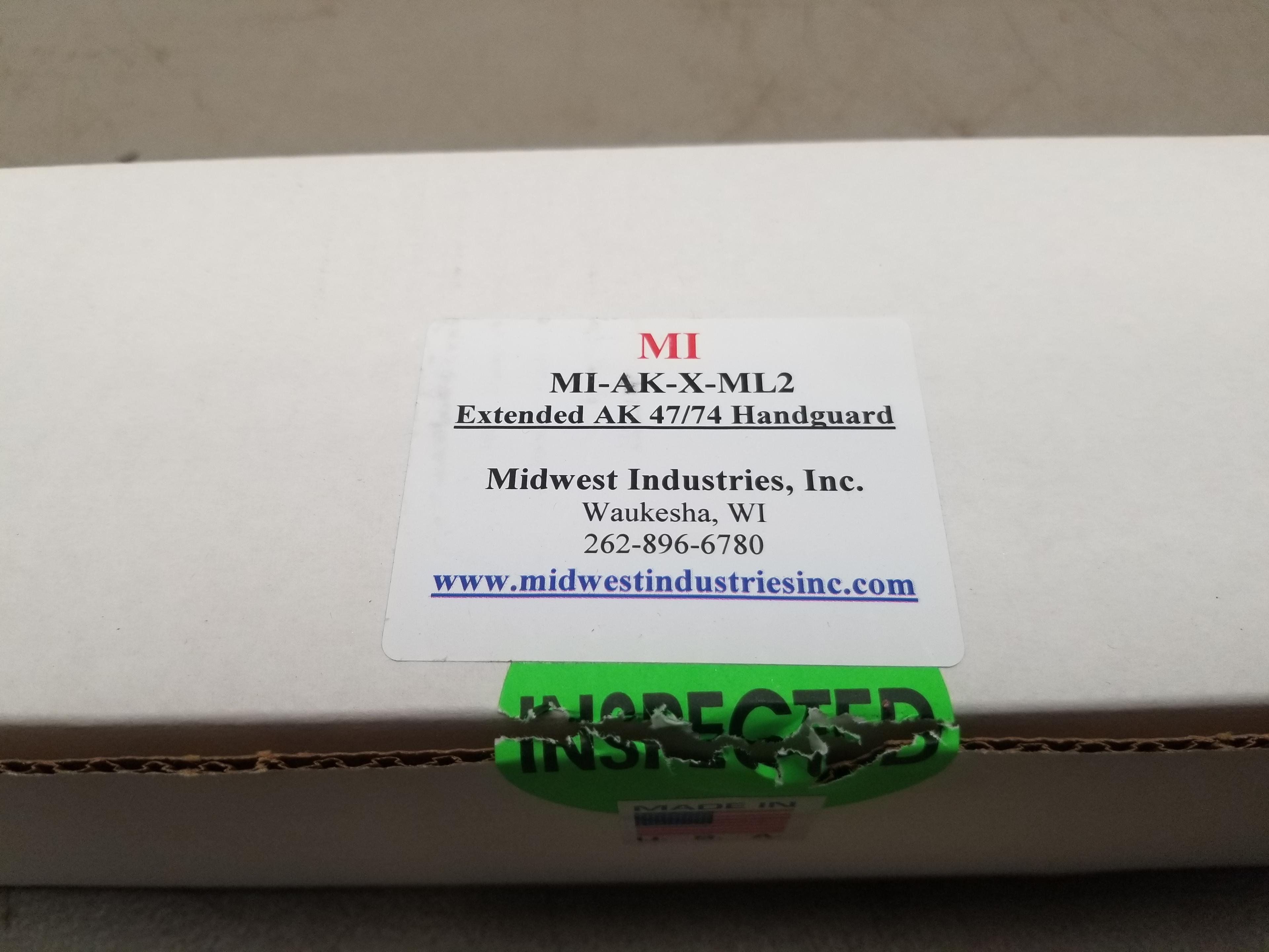New MI Extended AK-47/74 Handgaurd