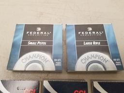 (800) Assorted Small/Large Pistol & Rifle Primers