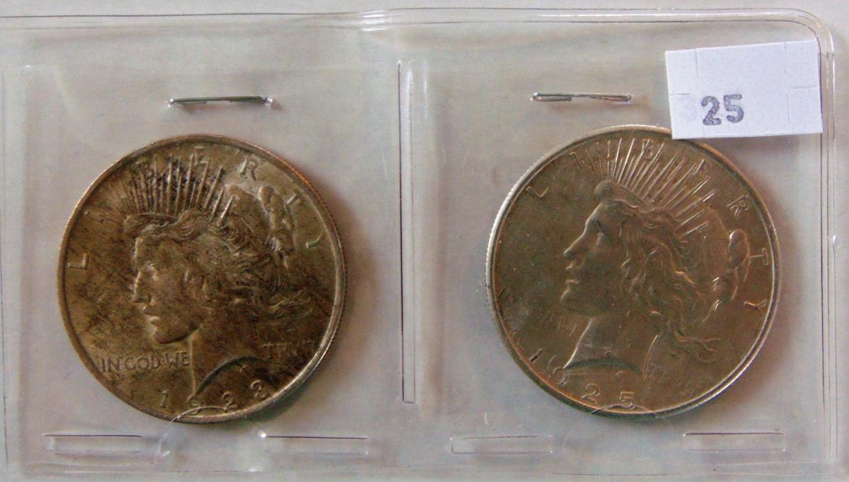 Peace Dollars (2)