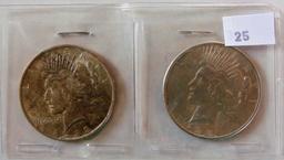 Peace Dollars (2)