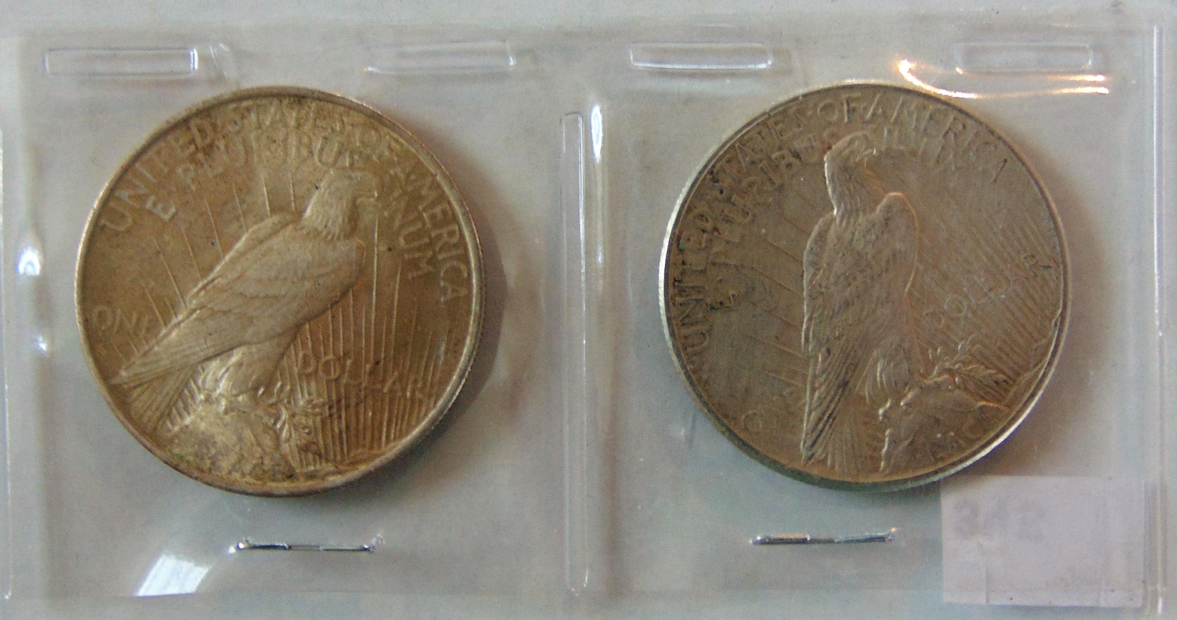 Peace Dollars (2)