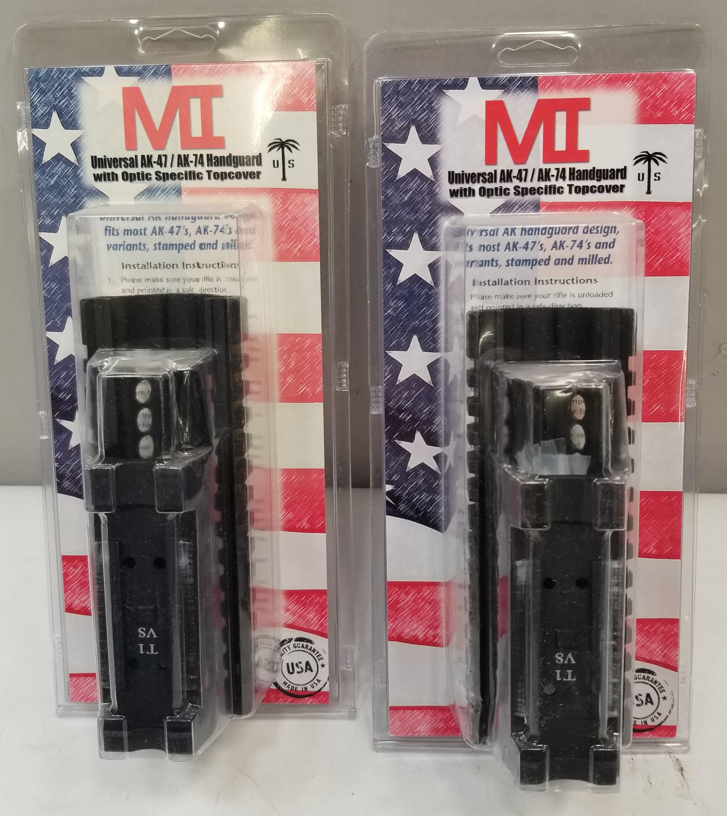 (2) MI Universal AK47 Hand Guard w/ T1BS Top Cover