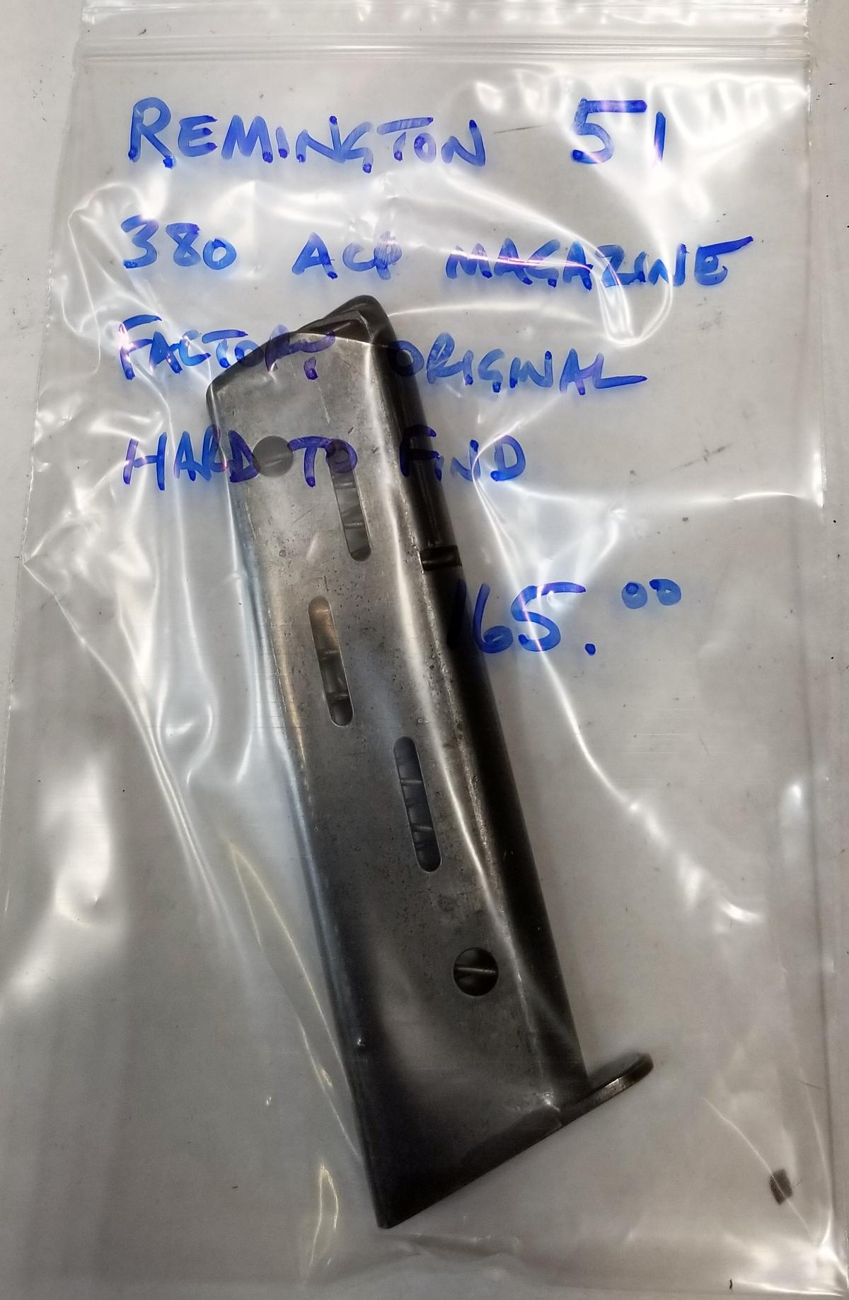 Remington 51 .380 Acp Factory Original Magazine