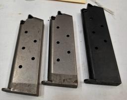 (3) Colt .380 Pistol Mags And More