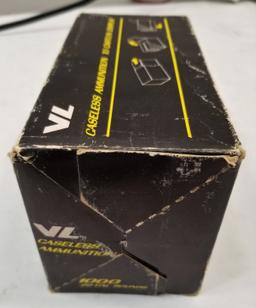 1000Rds Of VL .22 Cal Caseless Ammunition