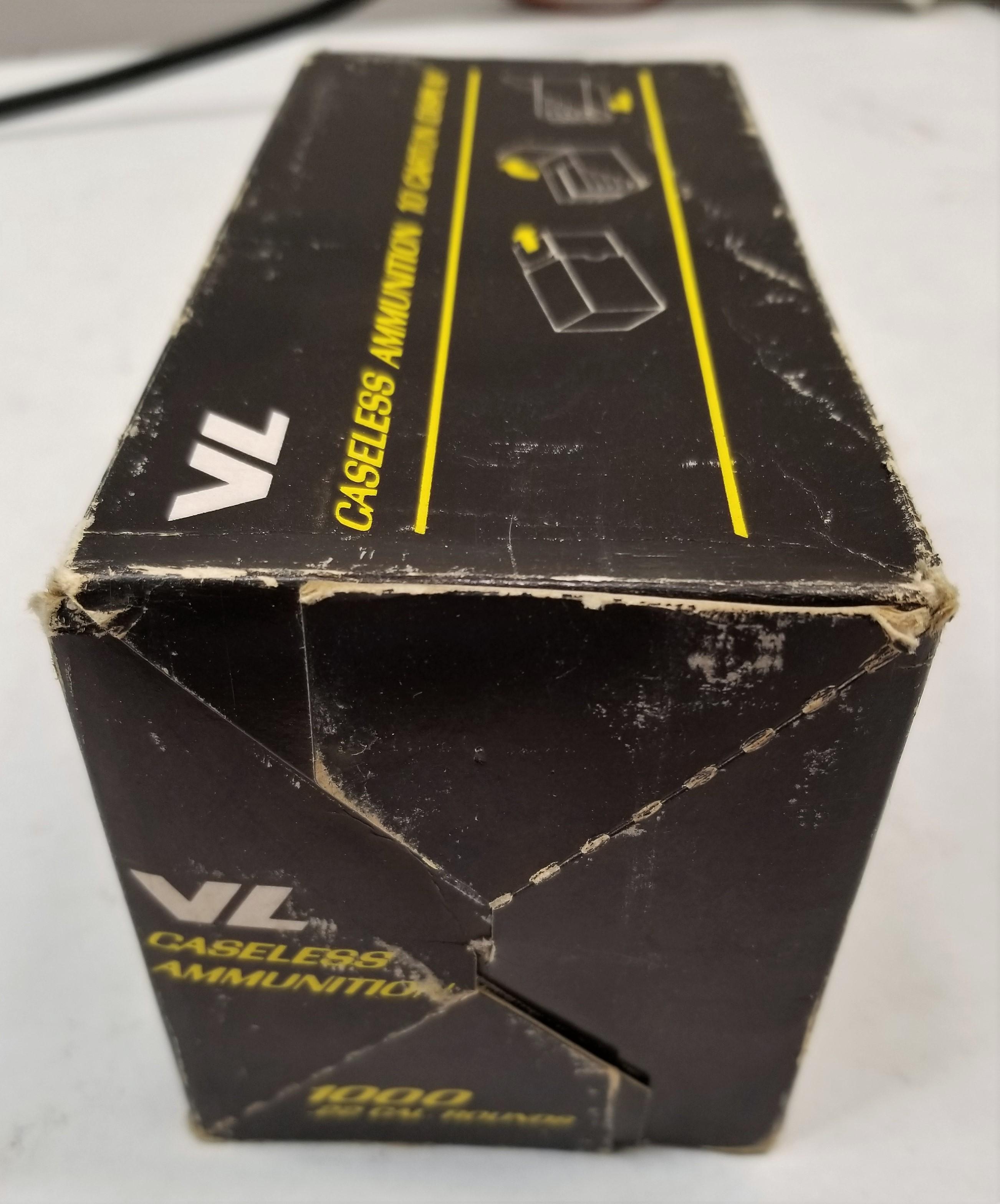1000Rds Of VL .22 Cal Caseless Ammunition