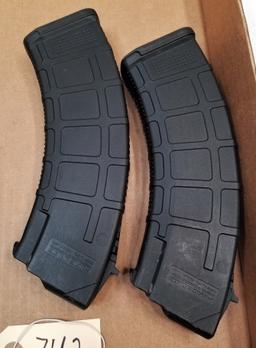 (2) 30rd And (1) 60rd Polymer 7.62x39mm Magazines