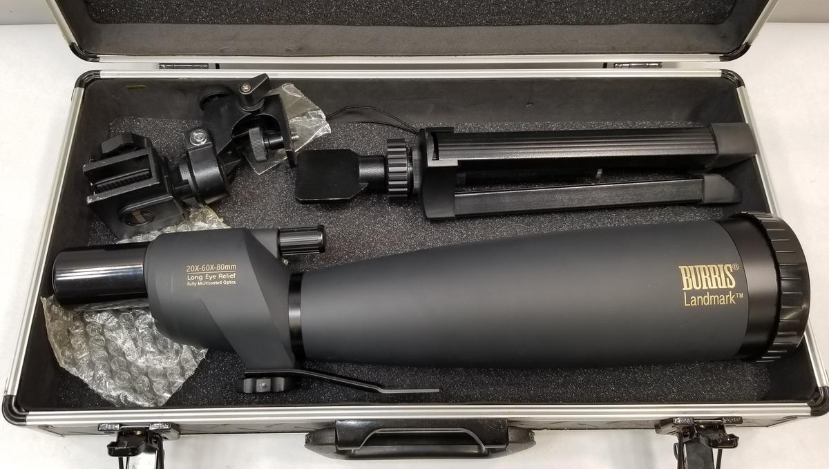 Burris Landmark 20x-60x-80mm Spotting Scope