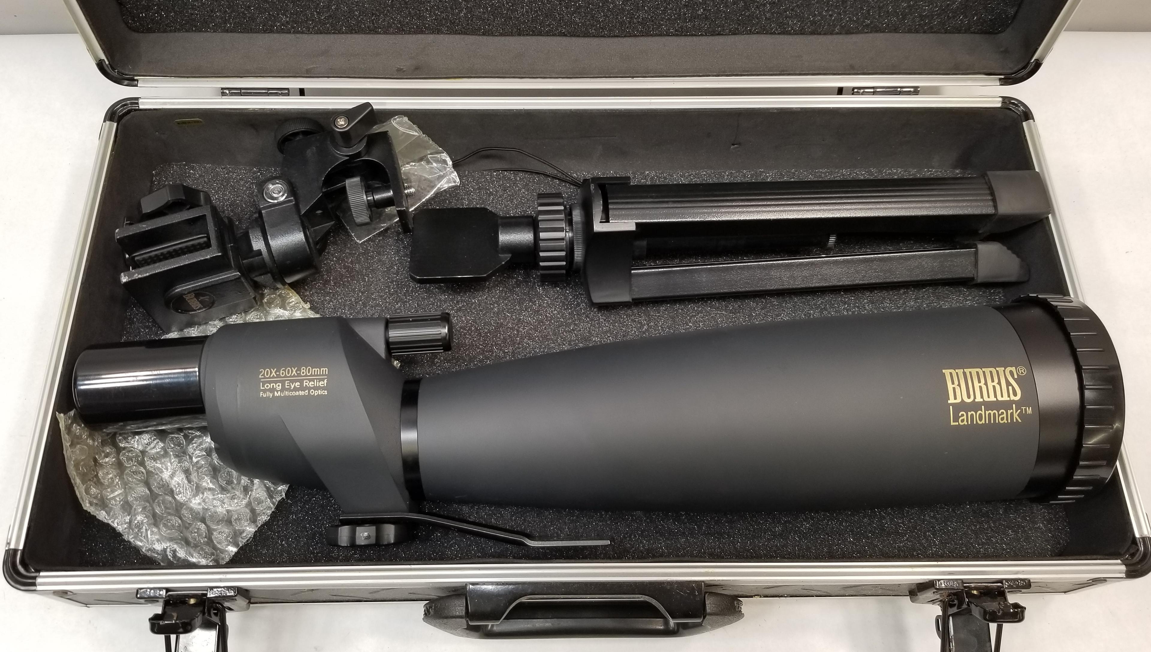 Burris Landmark 20x-60x-80mm Spotting Scope