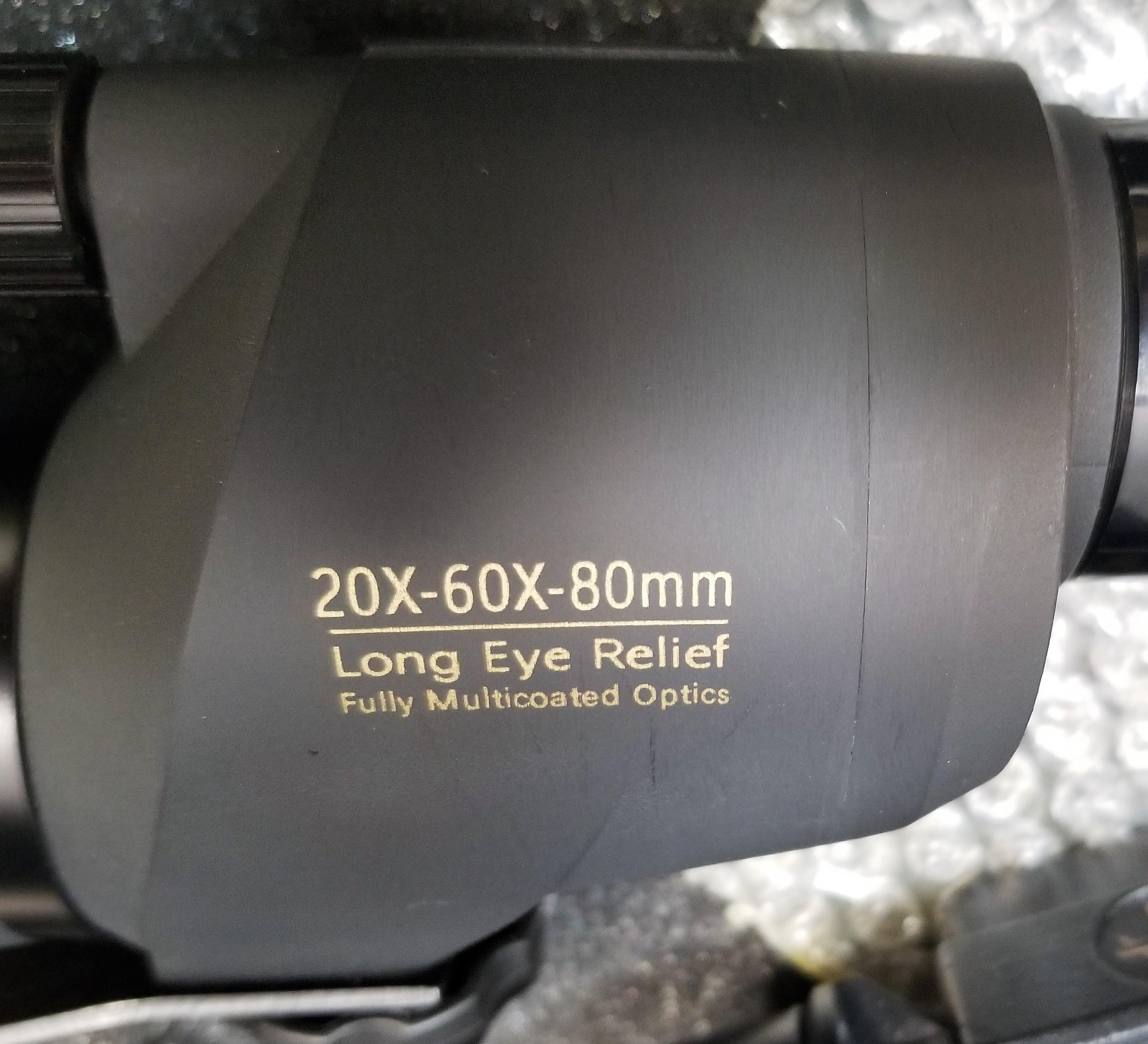 Burris Landmark 20x-60x-80mm Spotting Scope