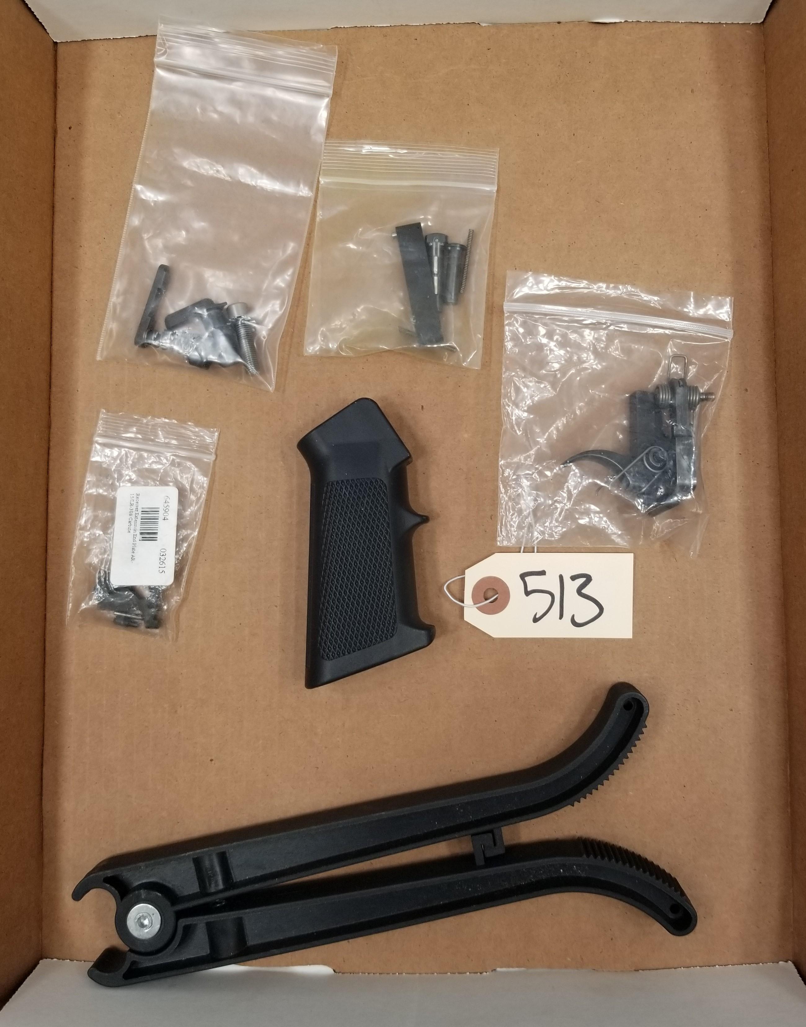 Used AR-15 Lower Parts Kit & Bi-Pod