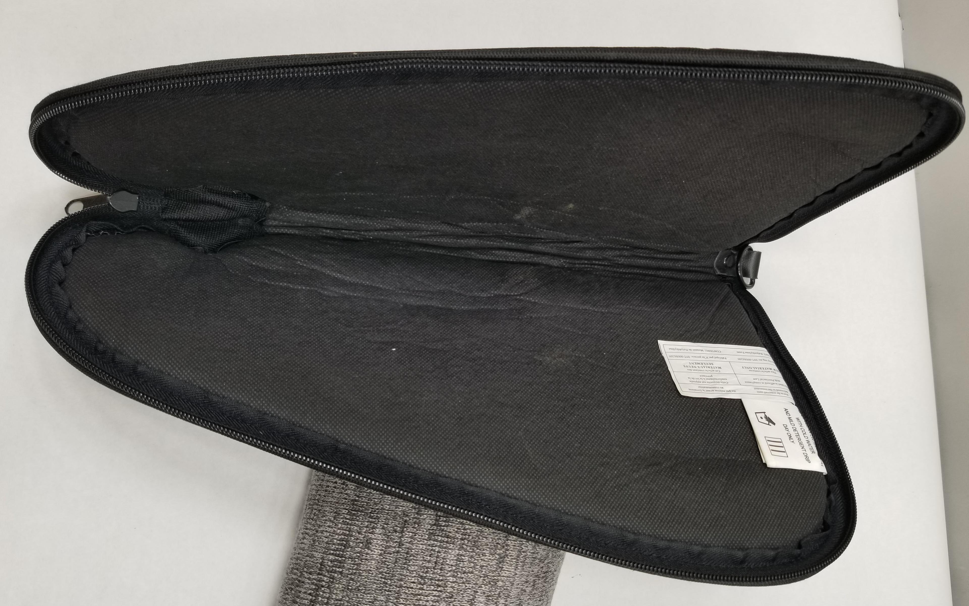(7) Used Assorted Gun Socks & Pistol Case