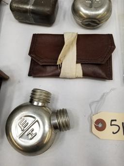 Assorted Soviet Ammo Pouches, Oilers & More
