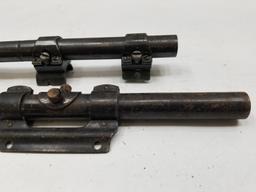 (2) Vintage Weaver Rifle Scopes
