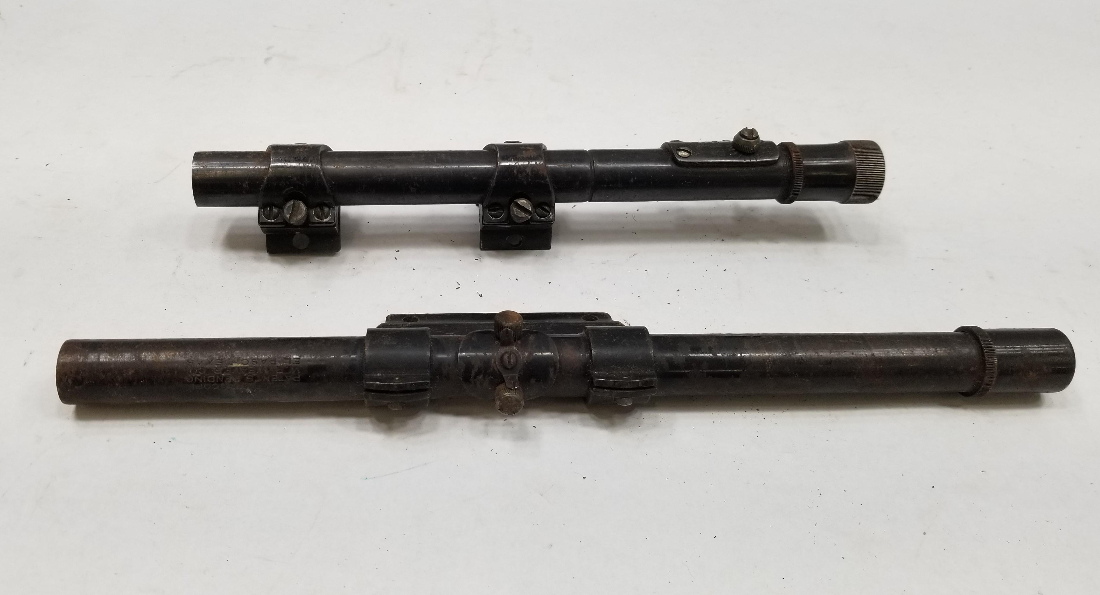 (2) Vintage Weaver Rifle Scopes